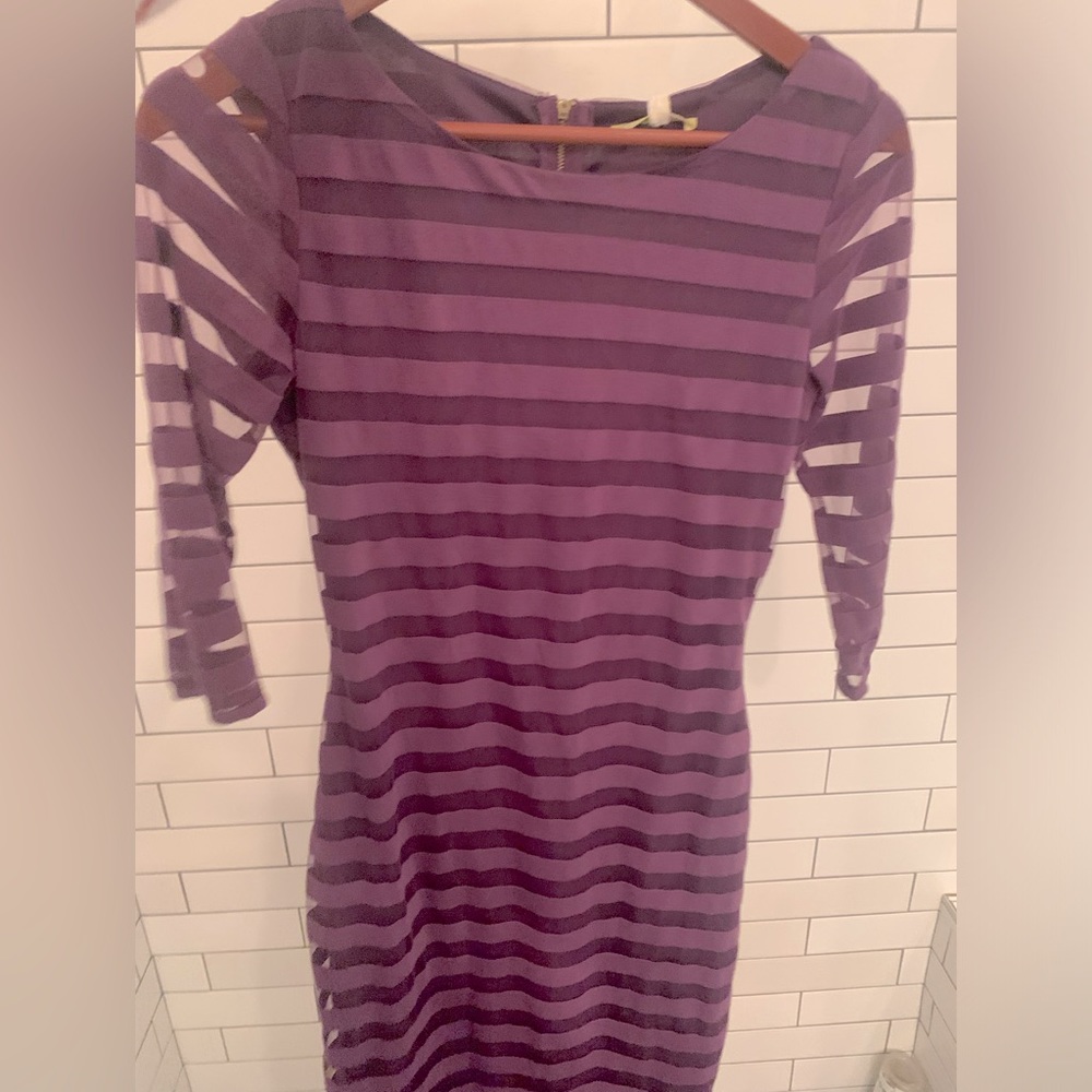NWT Gianni Bini Cocktail dress on purple size S
